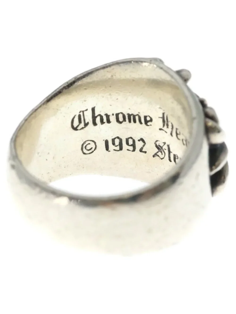 Chrome Hearts Keeper Ring Silver